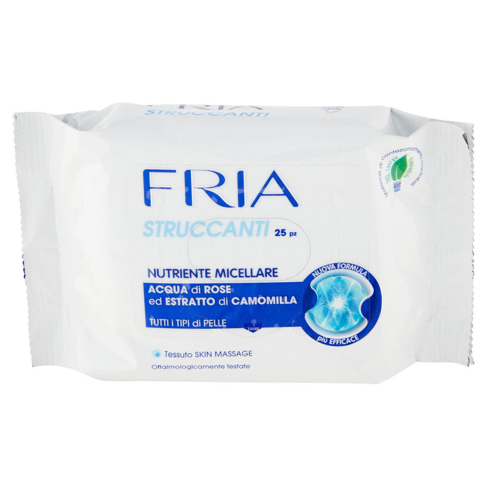 SALVIETTE STRUCCANTI FRIA MICELLARE NUTRIENTE PELLI NORMALE PZ.25 - 4