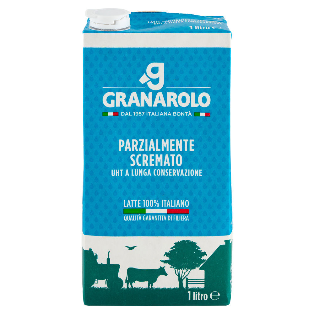 LATTE PARZIALMENTE SCREMATO ITA ALTA QUALITA' GRANAROLO MID 1L - 4