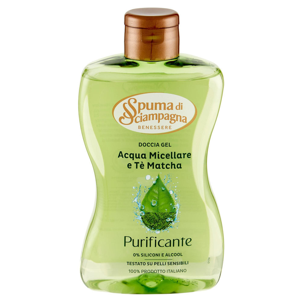 DOCCIASCHIUMA GEL SPUMA DI SCIAMPAGNA PURIFICANTE THE MATCHA ML 300 - 2