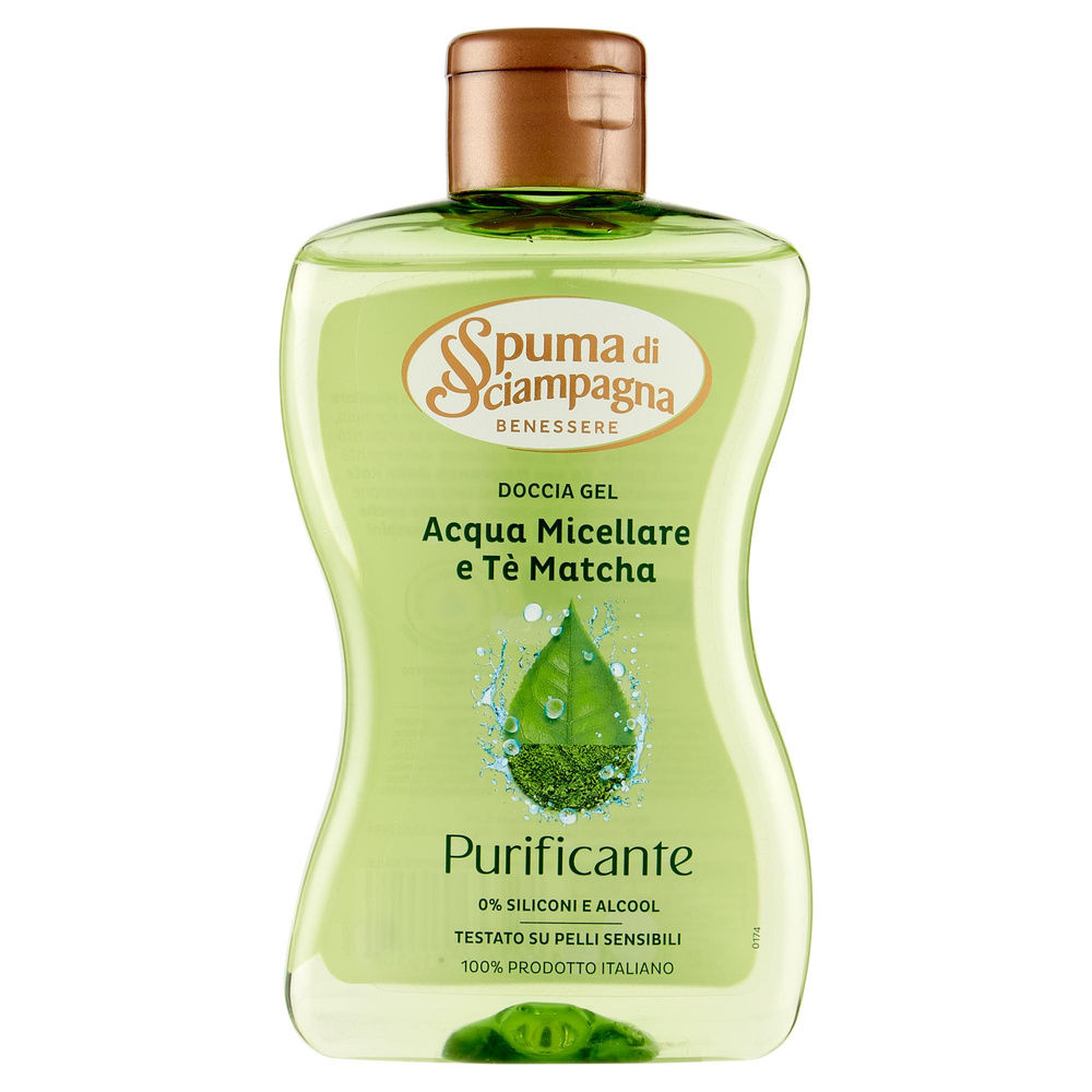DOCCIASCHIUMA GEL SPUMA DI SCIAMPAGNA PURIFICANTE THE MATCHA ML 300 - 3