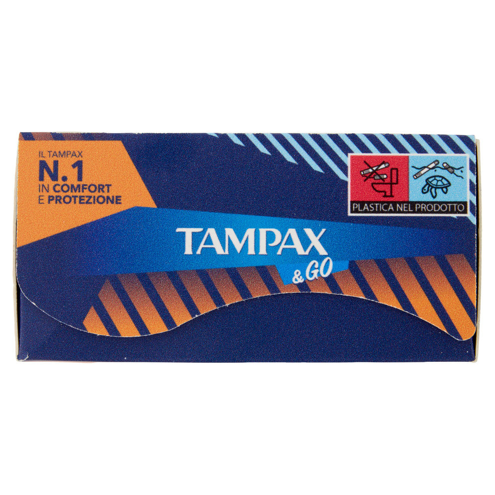 ASSORBENTI TAMPAX &GO SUPER PLUS PZ.18 - 6