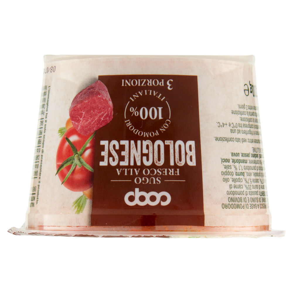 SUGO RAGÙ BOLOGNESE FRESCO COOP G 200 - 10