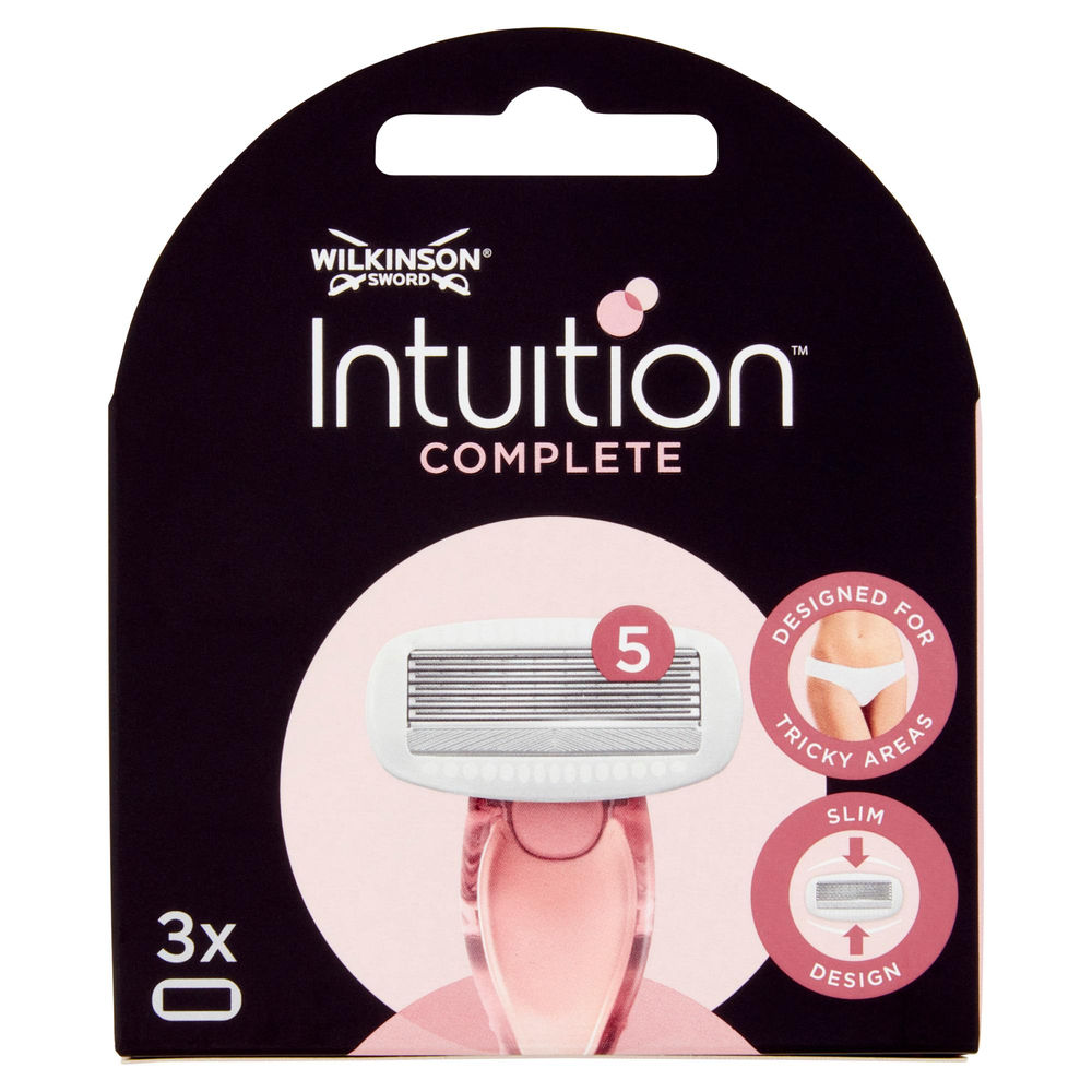LAME DI RICAMBIO PER RASOIO WILKINSON INTUITION COMPLETE PZ.3 - 0