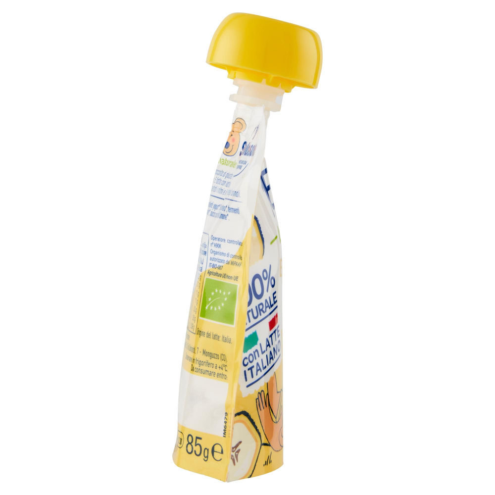 YOGURT BIOLOGICO BANANA TEDDI POUCH G 85 - 4