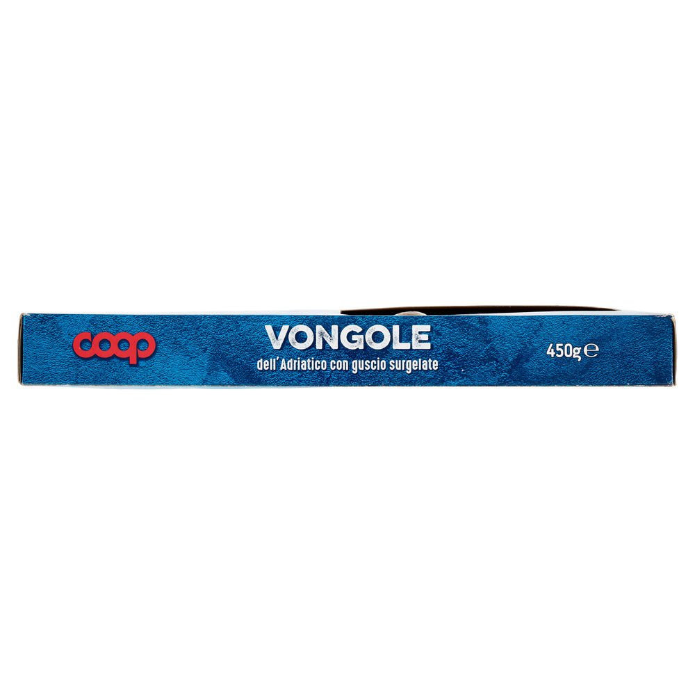 VONGOLE DELL'ADRIATICO CON GUSCIO COOP SCATOLA G 450 - 7