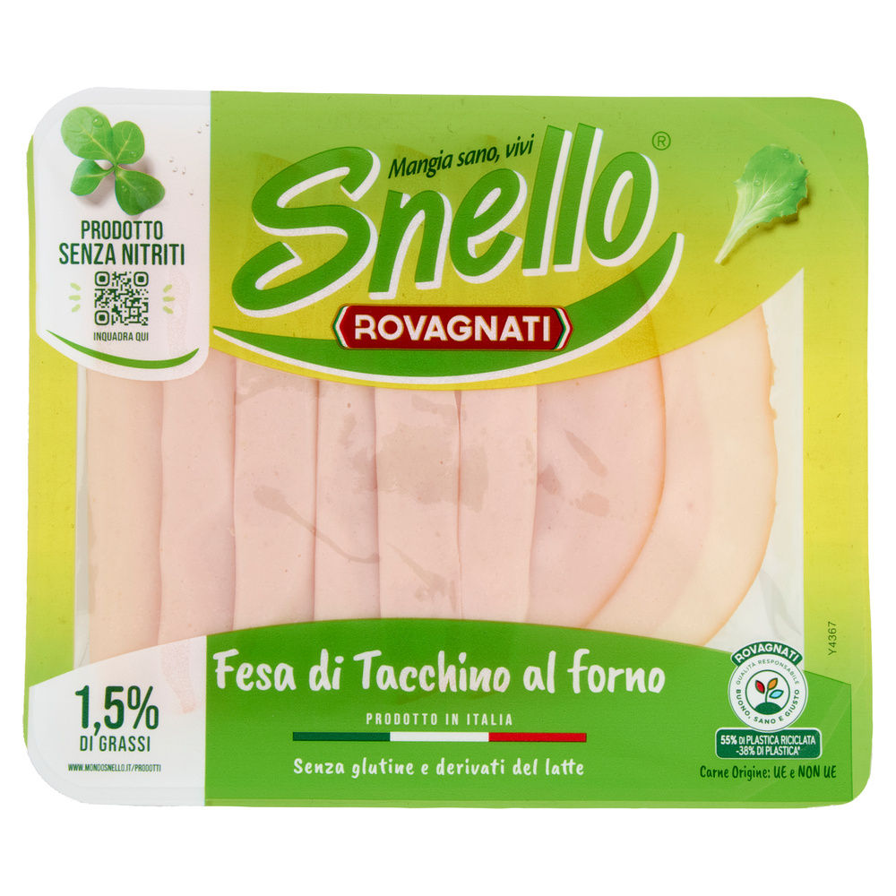 FESA DI TACCHINO AL FORNO SNELLO ROVAGNATI G 100 - 2