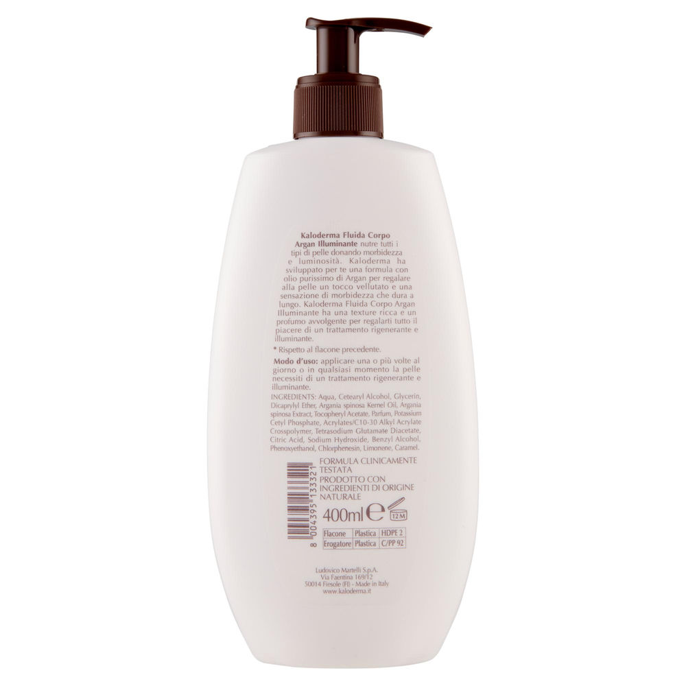 CREMA FLUIDA KALODERMA ARGAN ILLUMINANTE ML 400 - 1