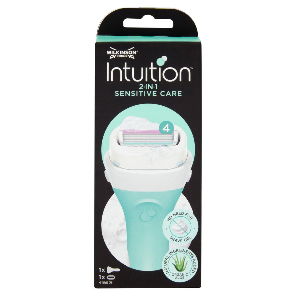 RASOIO WILKINSON INTUITION 2 IN 1 SENSITIVE CARE PZ.1 - 3