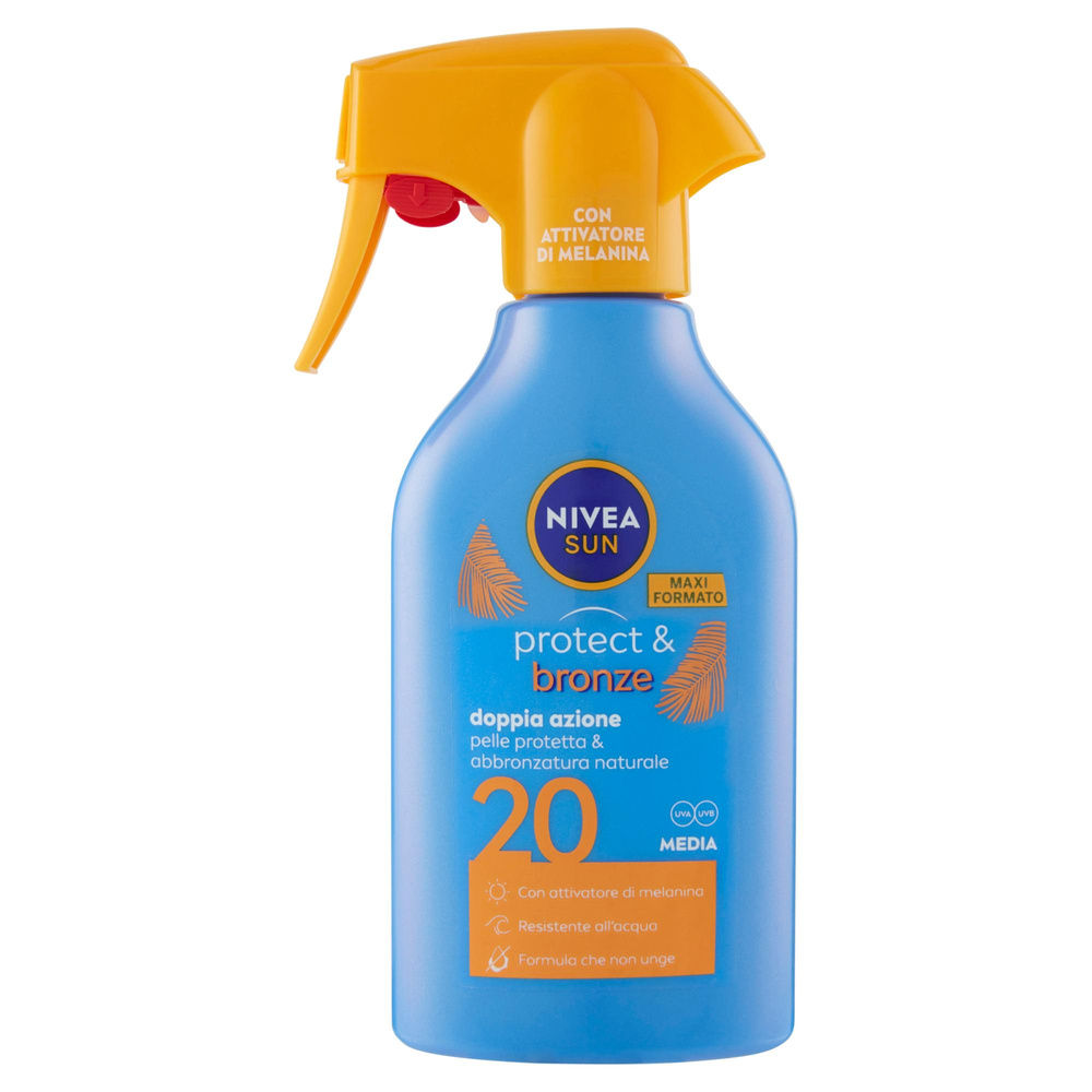 SOLARE TRIGGER NIVEA SUN PROTECT & BRONZE FP20 ML 270 - 0