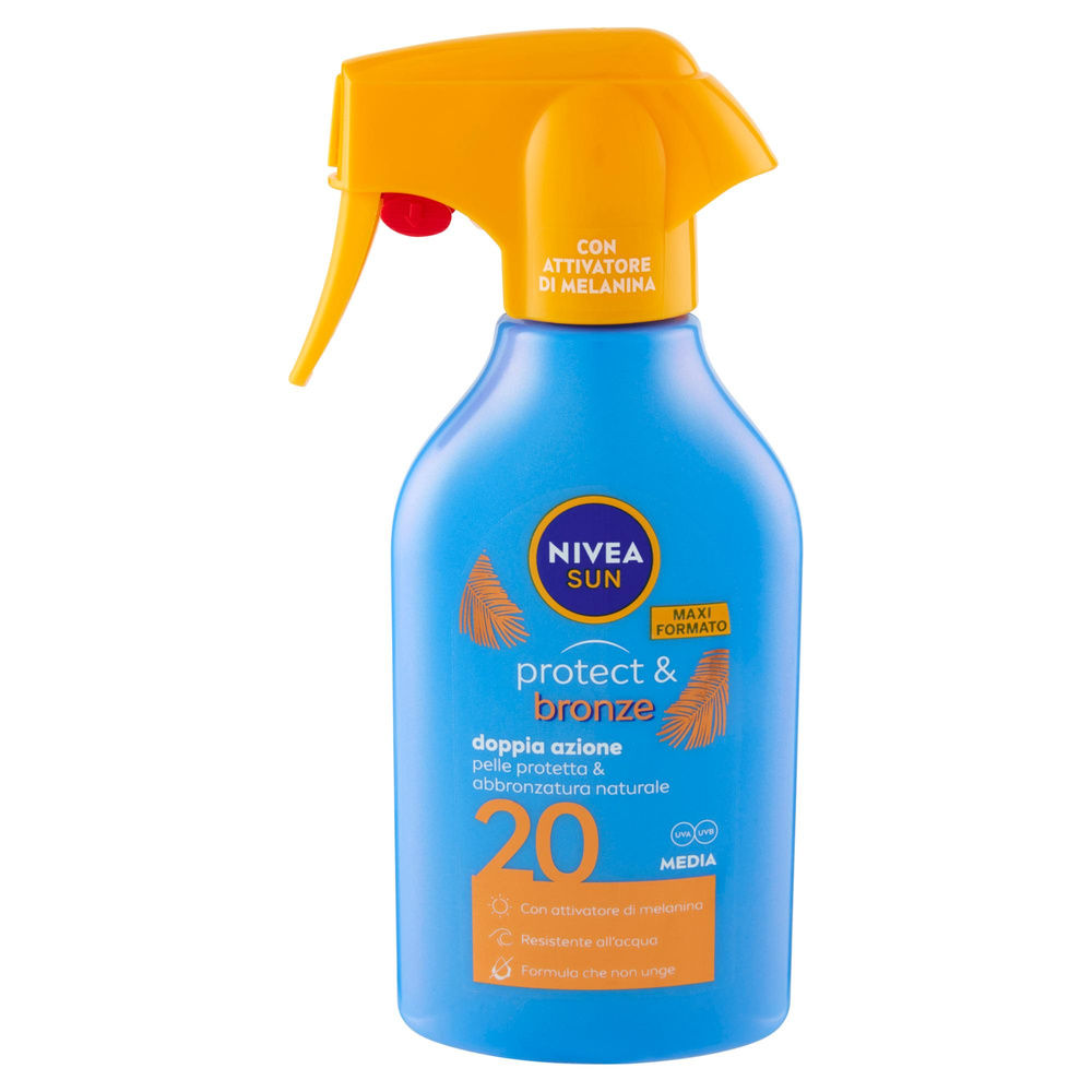 SOLARE TRIGGER NIVEA SUN PROTECT & BRONZE FP20 ML 270 - 4