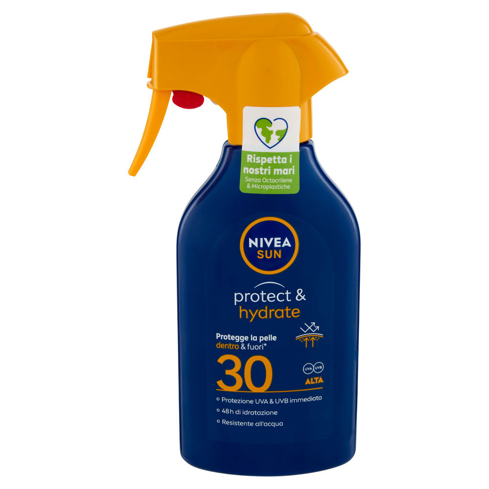 SOLARE TRIGGER NIVEA SUN PROTECT & HYDRATE FP30 ML 270 - 3