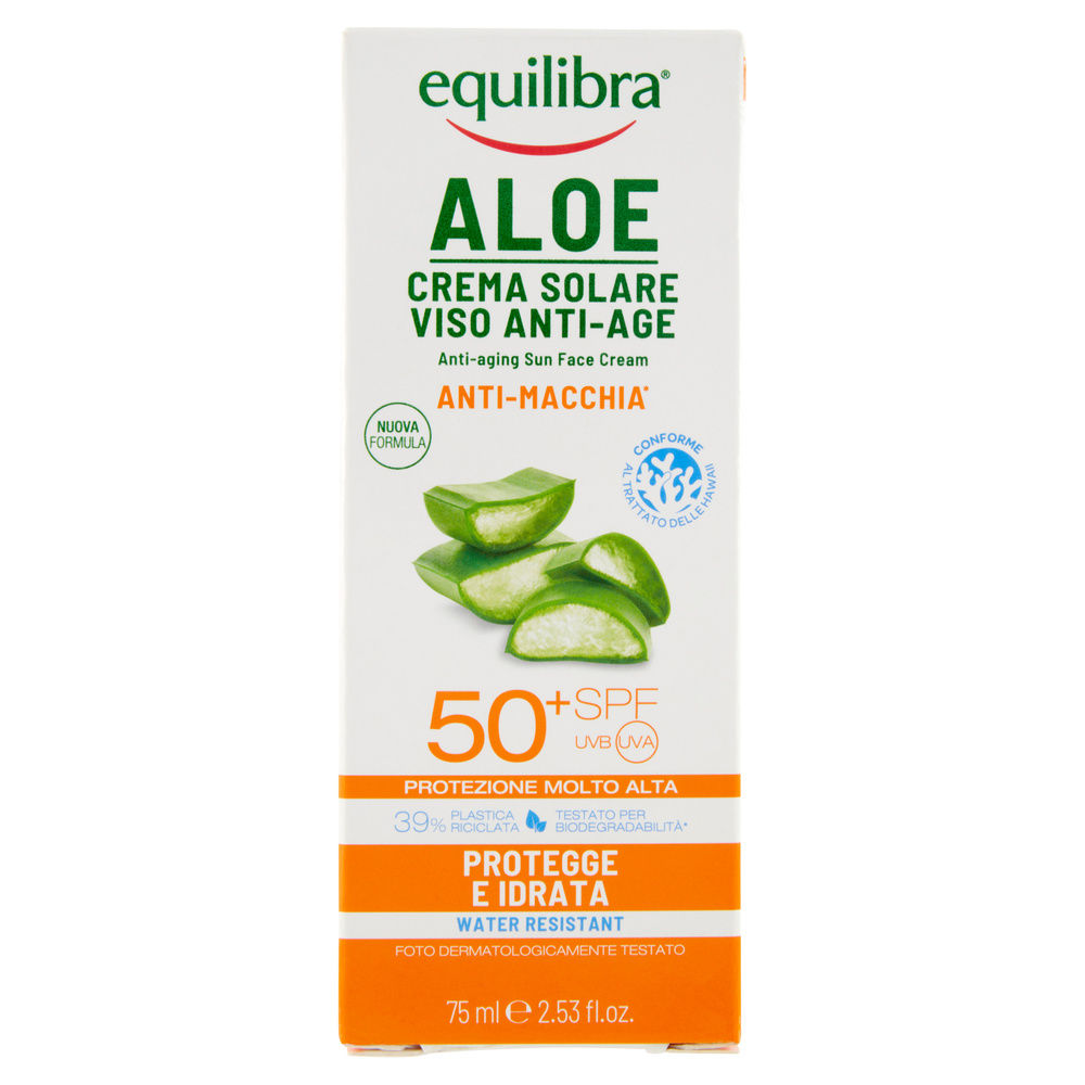 CREMA SOLARE VISO EQUILIBRA SPF50+ ML 75 - 0