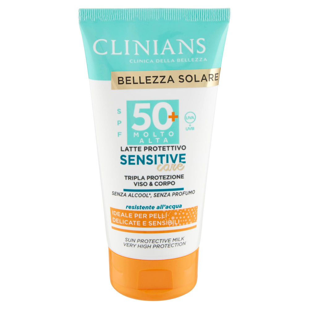 LATTE SOLARE CLINIANS SENSITIVE TRIPLA PROTEZIONE SPF50+ NEW ML 150 - 2