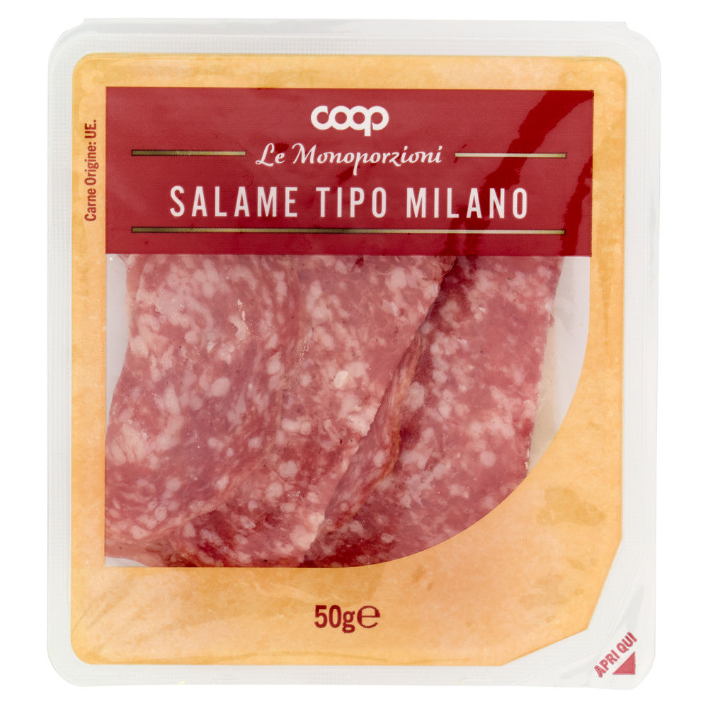 SALAME MILANO COOP MONOPORZIONE G 50 - 0
