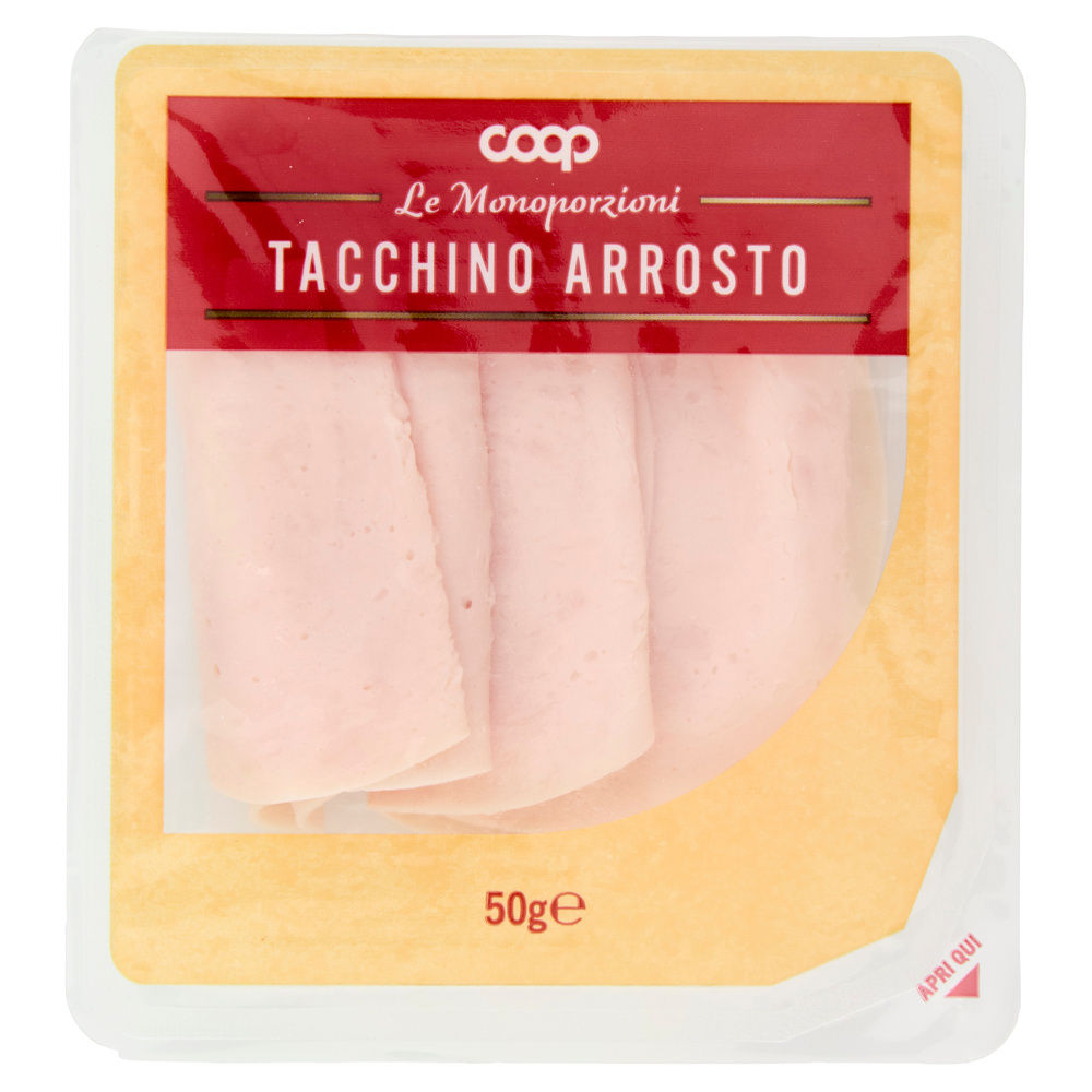 TACCHINO ARROSTO COOP MONOPORZIONE G 50 - 2