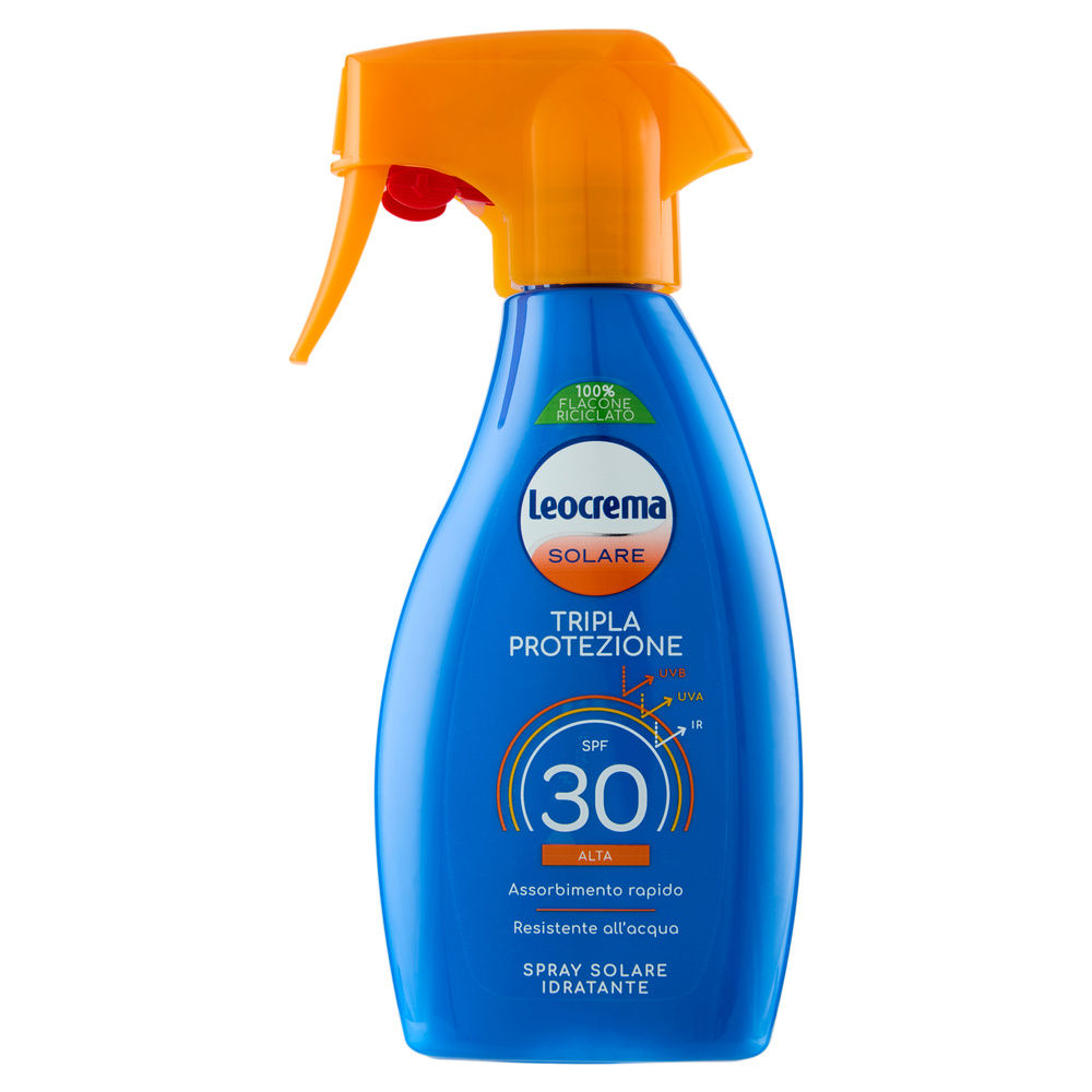 LATTE SOLARE LEOCREMA TRIPLA PROTEZIONE SPRAY SPF 30 ML 250 - 0
