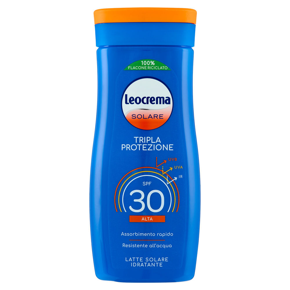 LATTE SOLARE LEOCREMA TRIPLA PROTEZIONE SPF 30 ML 200 - 0