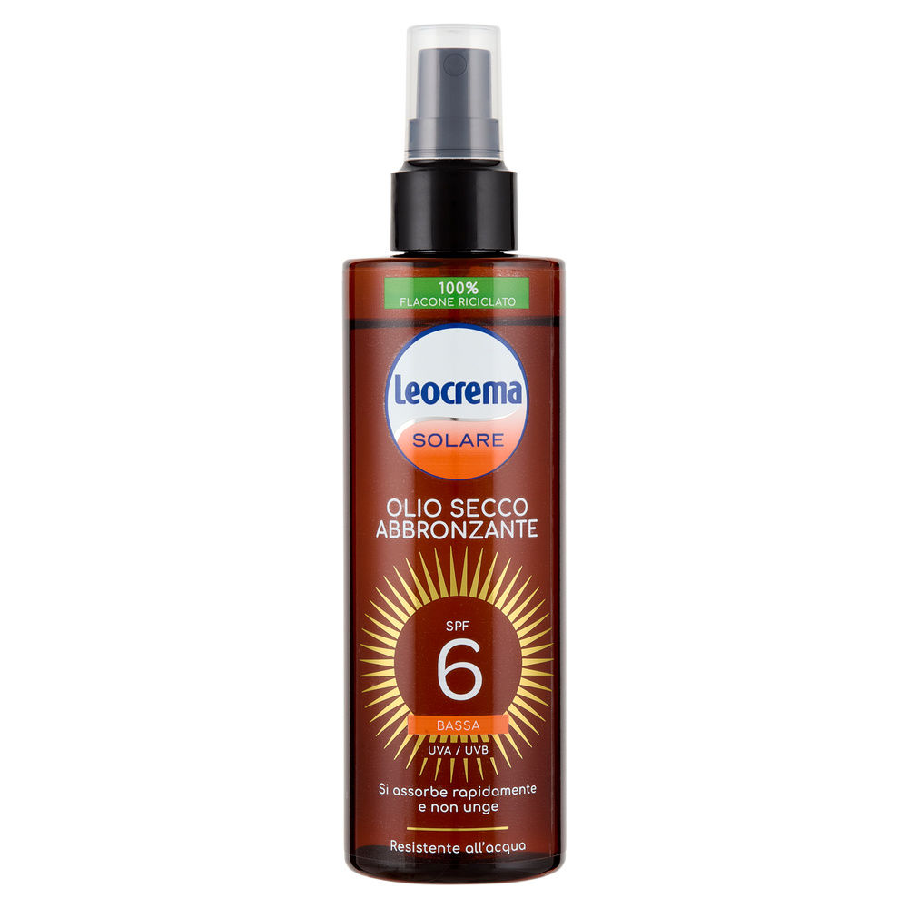 OLIO SECCO ABBRONZANTE LEOCREMA SPF6 ML 200 - 0