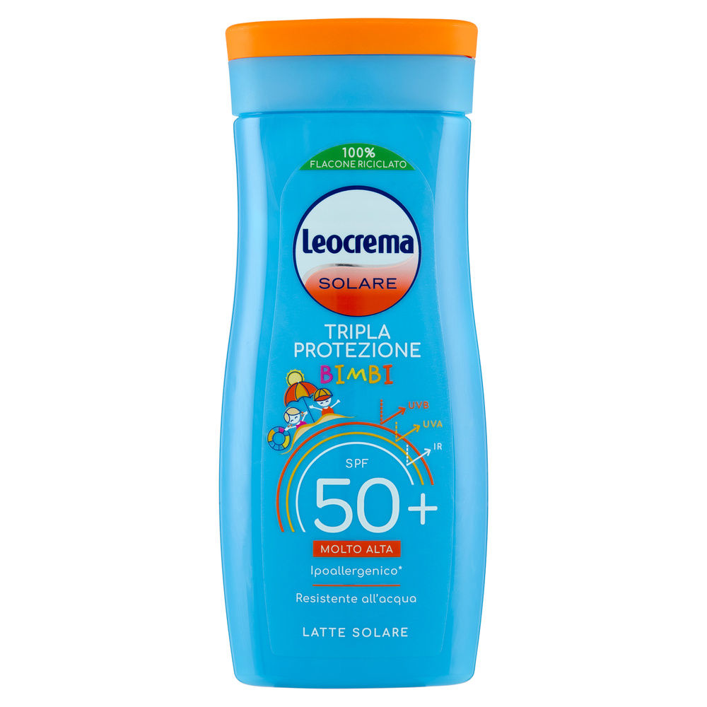 LATTE SOLARE LEOCREMA TRIPLA PROTEZIONE BIMBI SPF 50+ ML 200 - 0
