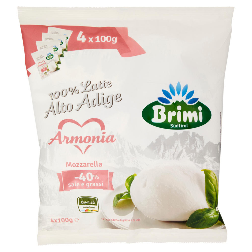 BRIMI MOZZARELLA ARMONIA PALLA 4X100GR - 7