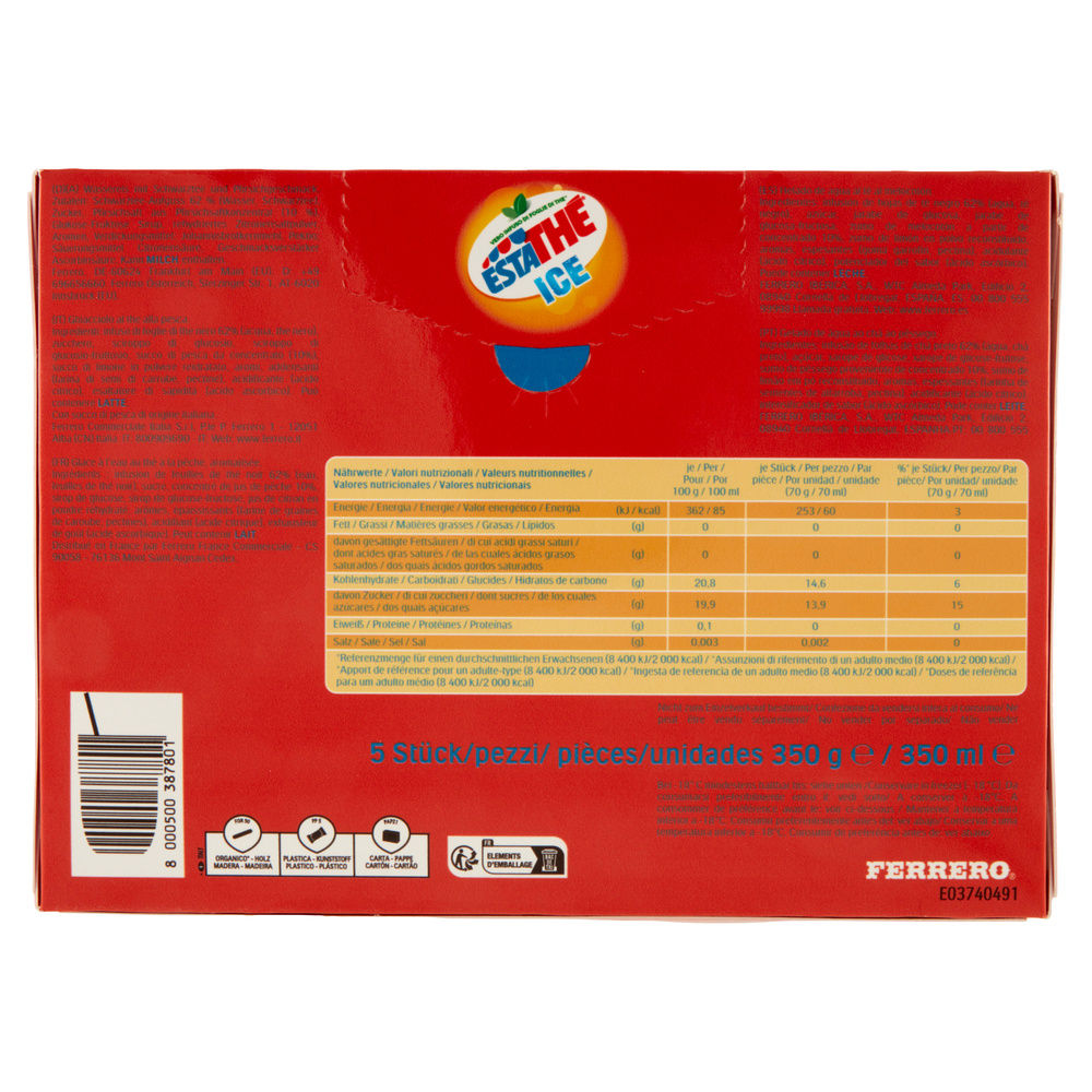 ESTATHE ICE STICK PESCA X5 G 350 - 1