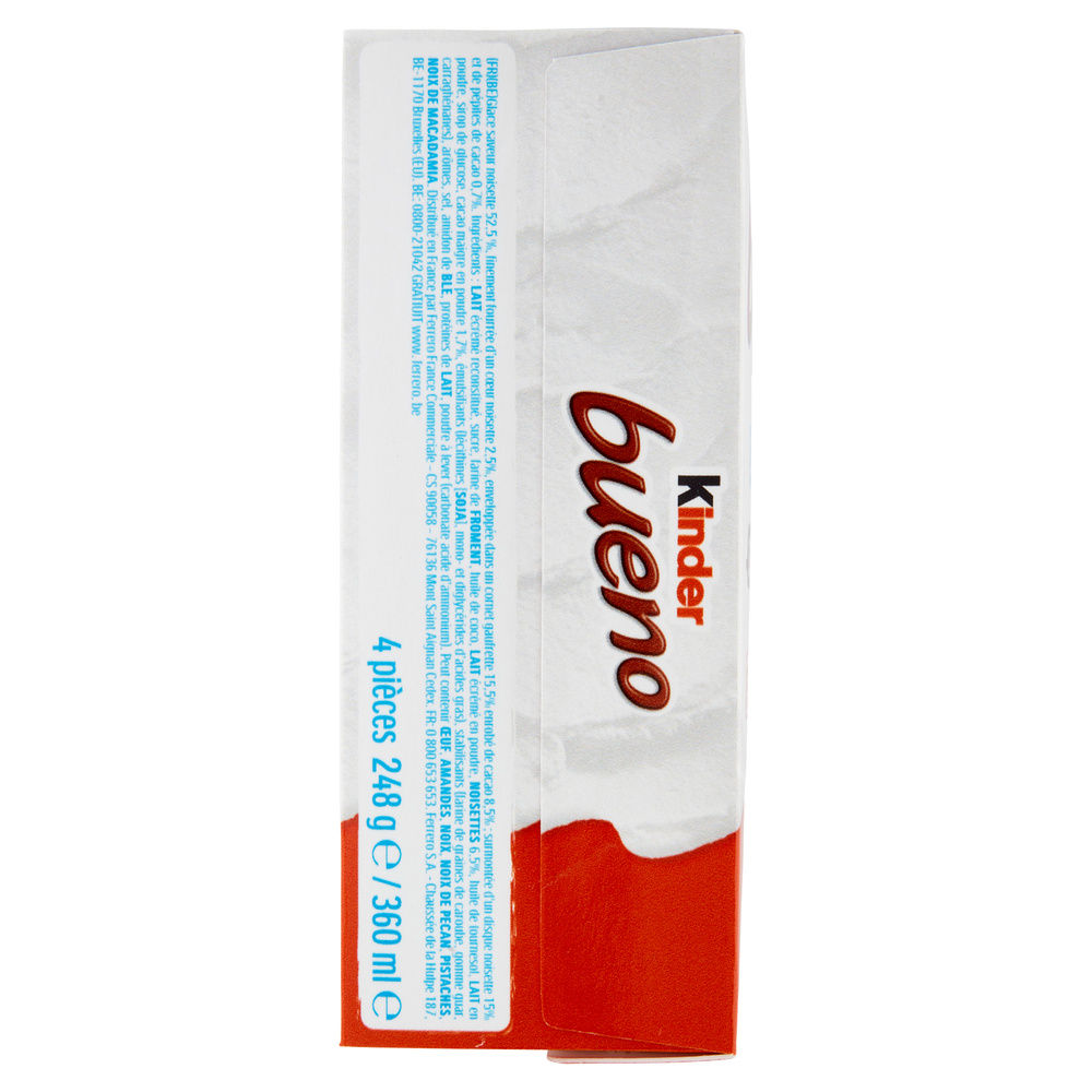 KINDER BUENO ICE CREAM CONE CLASSIC FERRERO X4 G 248 - 7