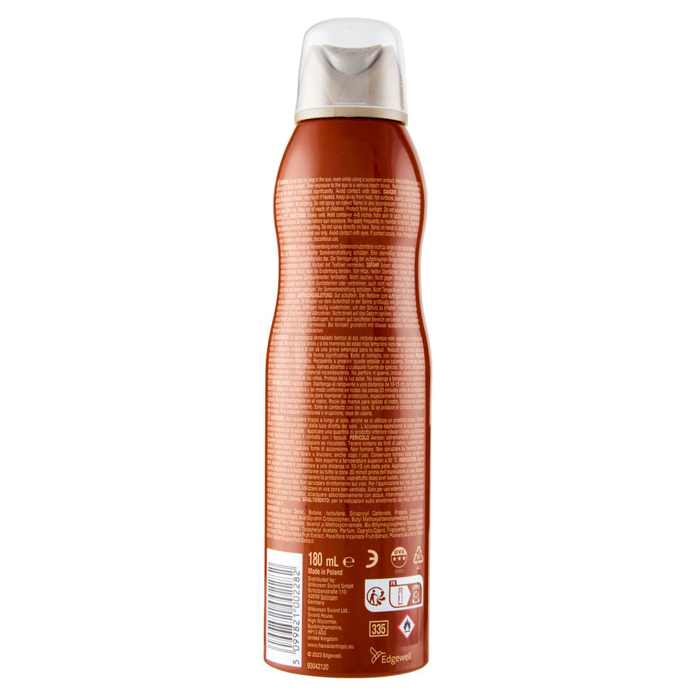 OLIO SOLARE SECCO SPRAY HAWAIIAN TROPIC COCONUT & MANGO SPF 30 ML 180 - 1