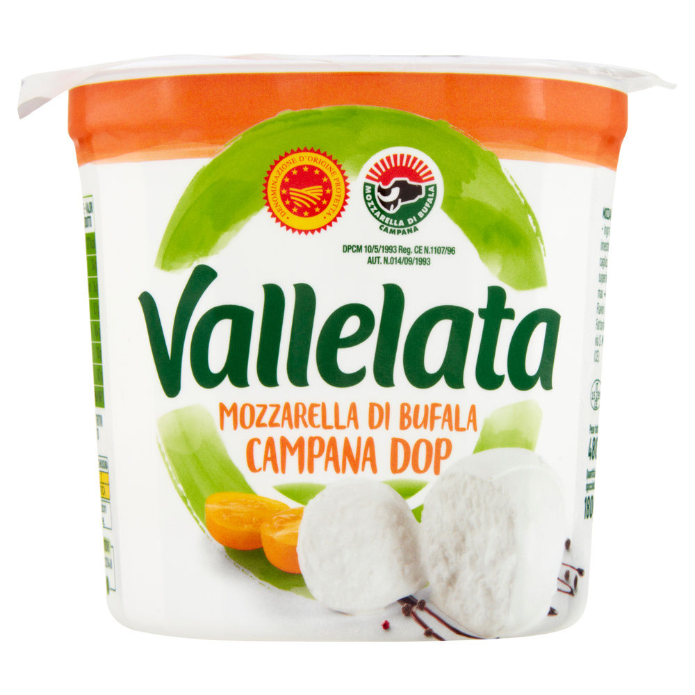 MOZZARELLA DI BUFALA CAMPANA DOP VALLELATA G 180 - 0