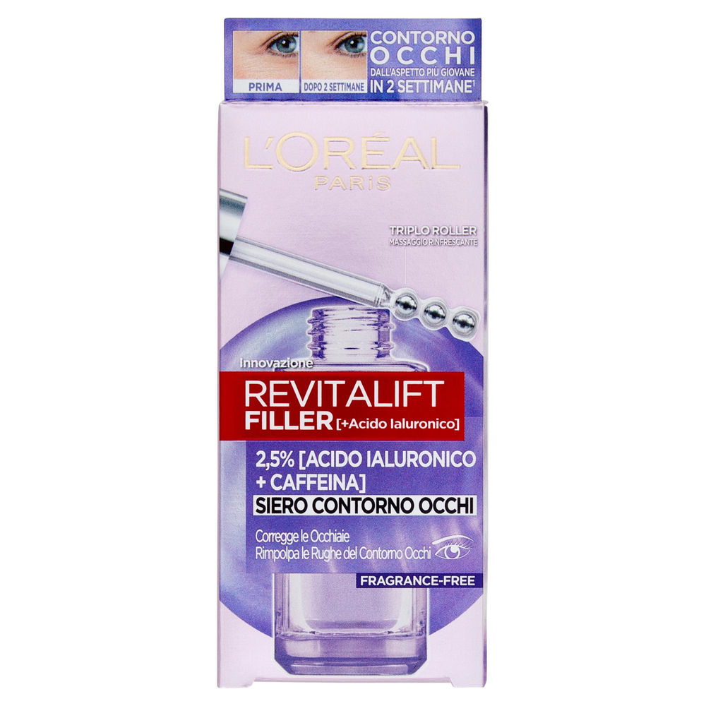 FILLER OCCHI SERUM L'OREAL PARIS REVITALIFT ML 20 - 0