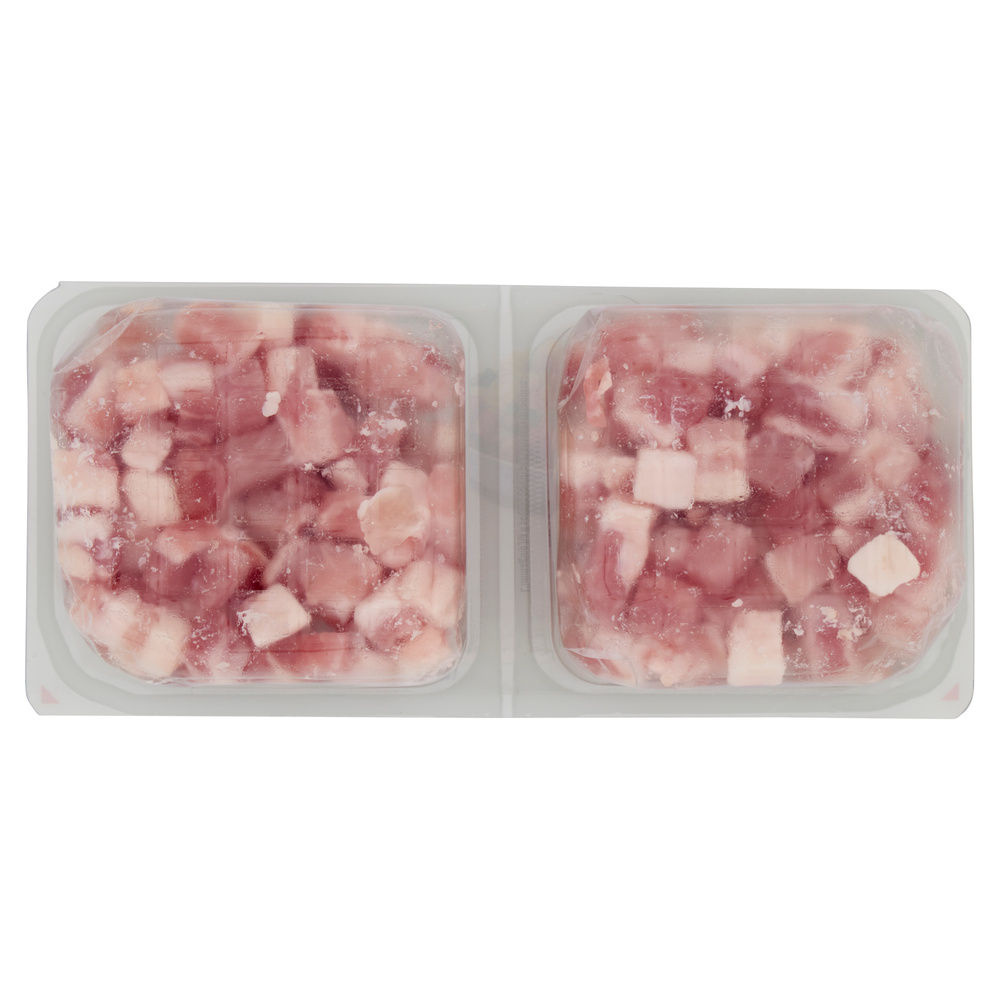 PANCETTA AFFUM.CUBETTI DA SUINI ALL.S/ANTIB. DOPO SVEZZ COOP PZ 2 G 200 - 2