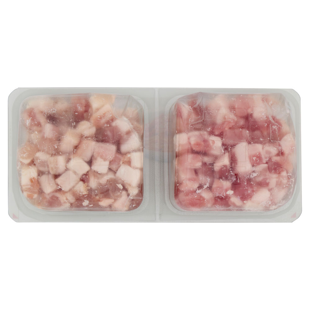PANCETTA DOLCE CUBETTI SUINI ALL.S/ANTIB. DOPO SVEZZ COOP PZ 2 VH G 200 - 2