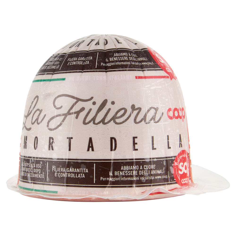 MORTADELLA DA SUINI ALL. S/ANTIB. DOPO SVEZZ. COOP TRANCIO G 500 - 1