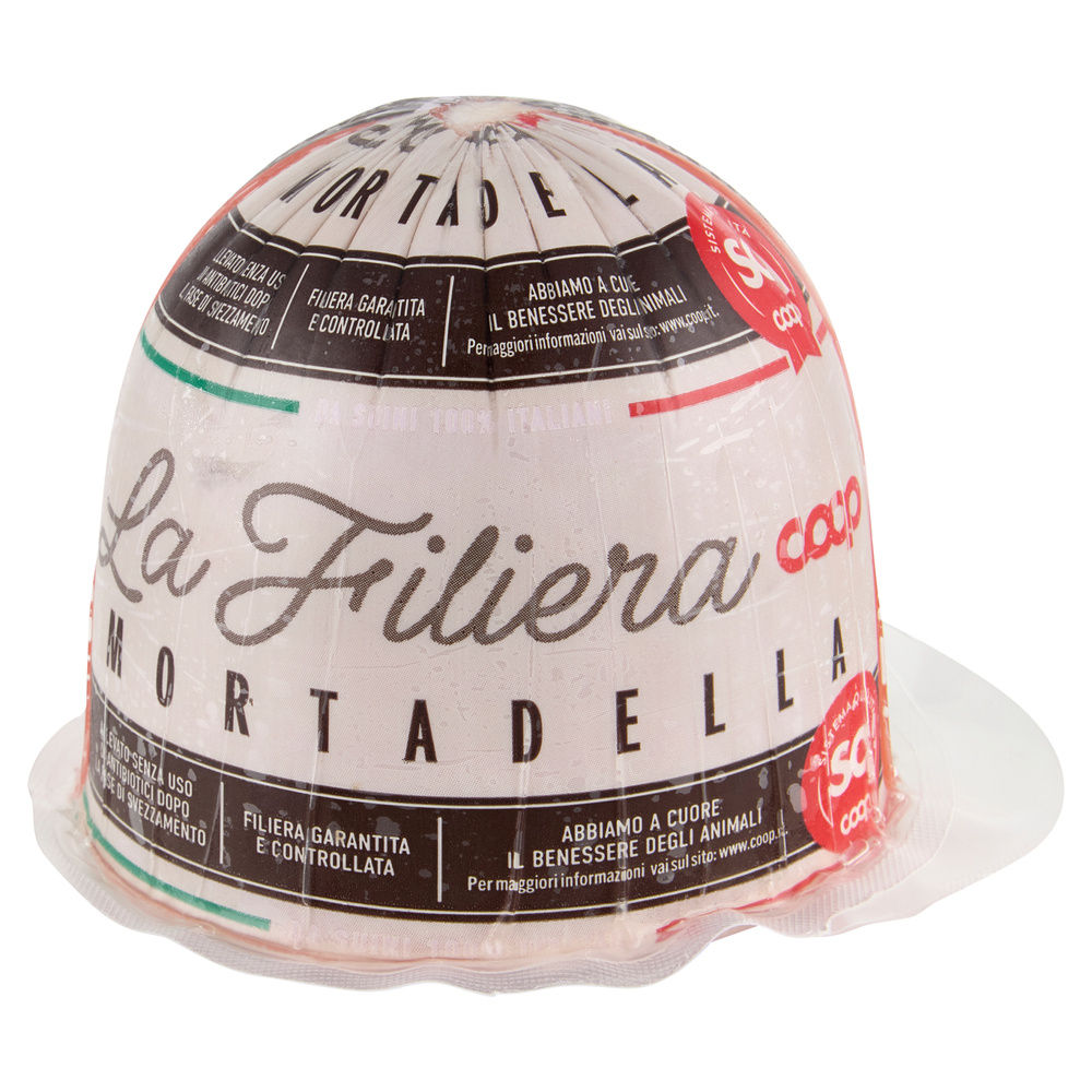 MORTADELLA DA SUINI ALL. S/ANTIB. DOPO SVEZZ. COOP TRANCIO G 500 - 13