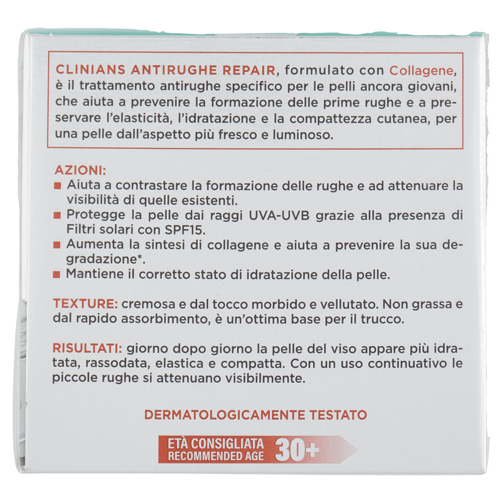 CREMA VISTO ANTIRUGHE CLINIANS REPAIR GIORNO ML 50 - 1