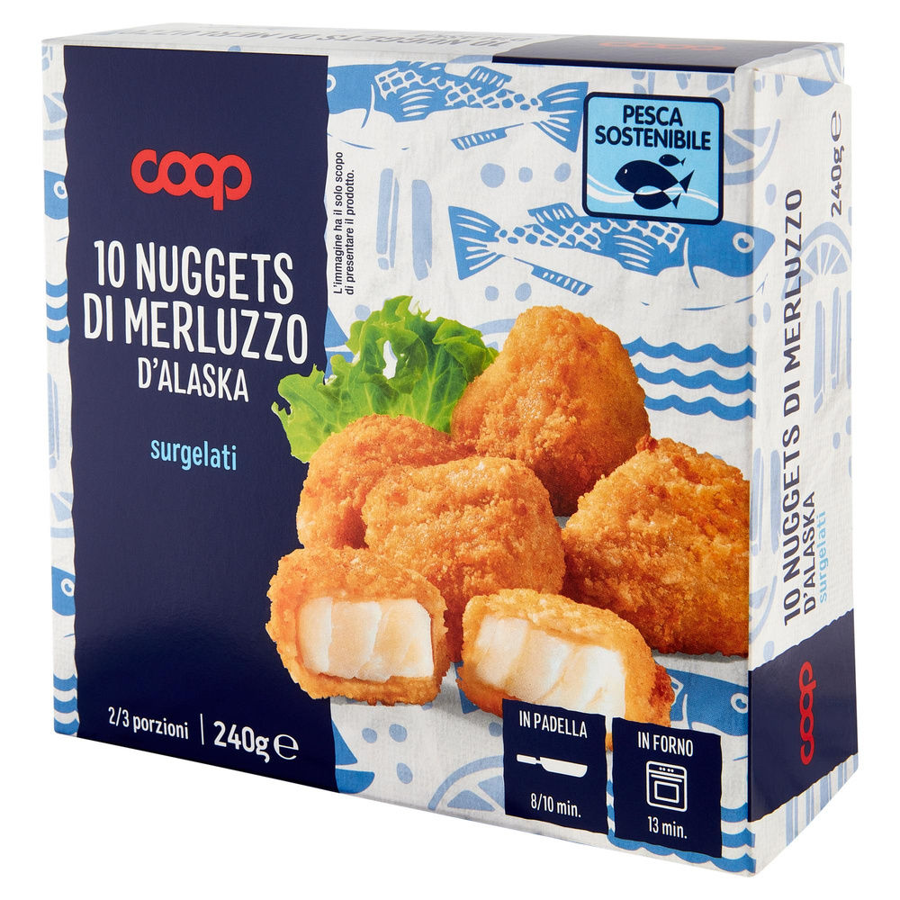 NUGGETS DI MERLUZZO D'ALASKA COOP ASTUCCIO G 240 - 5