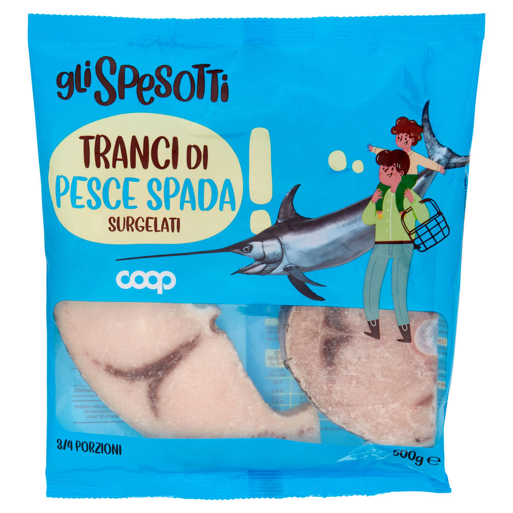 TRANCI DI PESCE SPADA GLI SPESOTTI COOP BUSTA G 500 - 4
