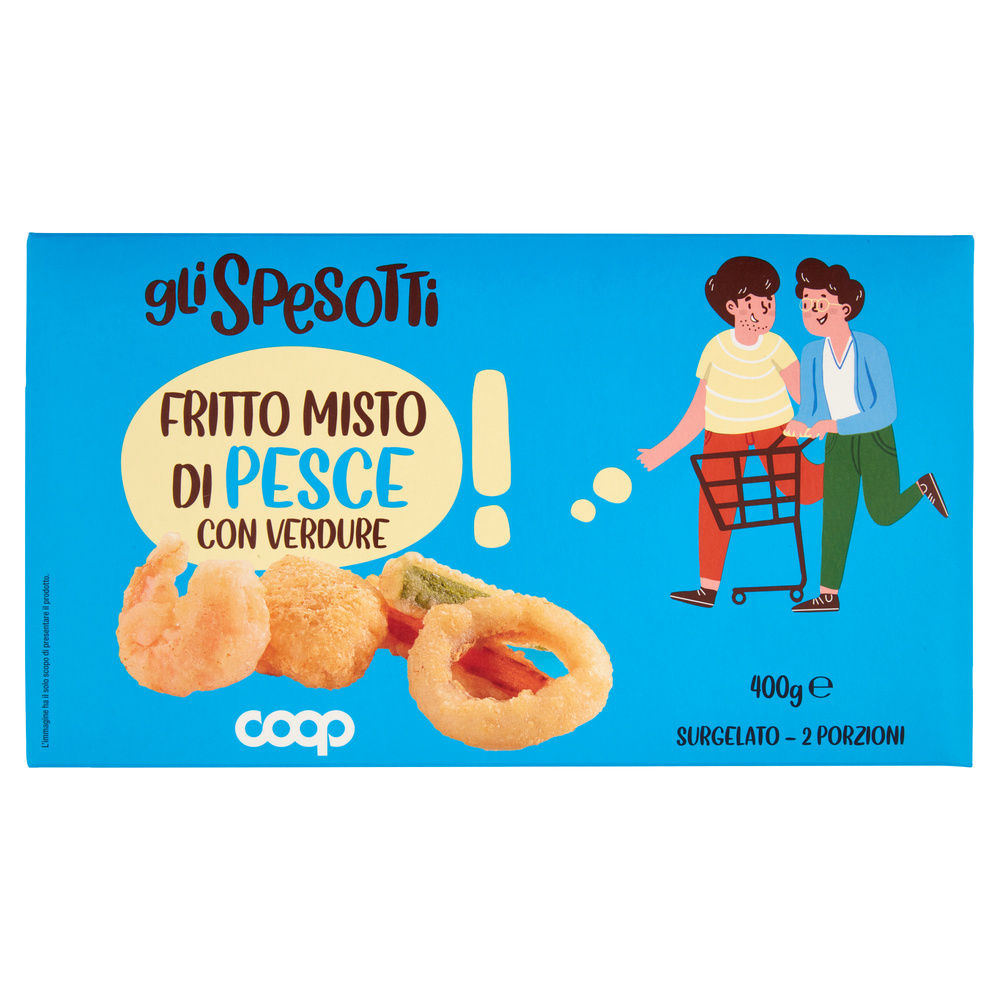 FRITTO MISTO DI PESCE E VERDURE GLI SPESOTTI COOP ASTUCCIO G 400 - 4