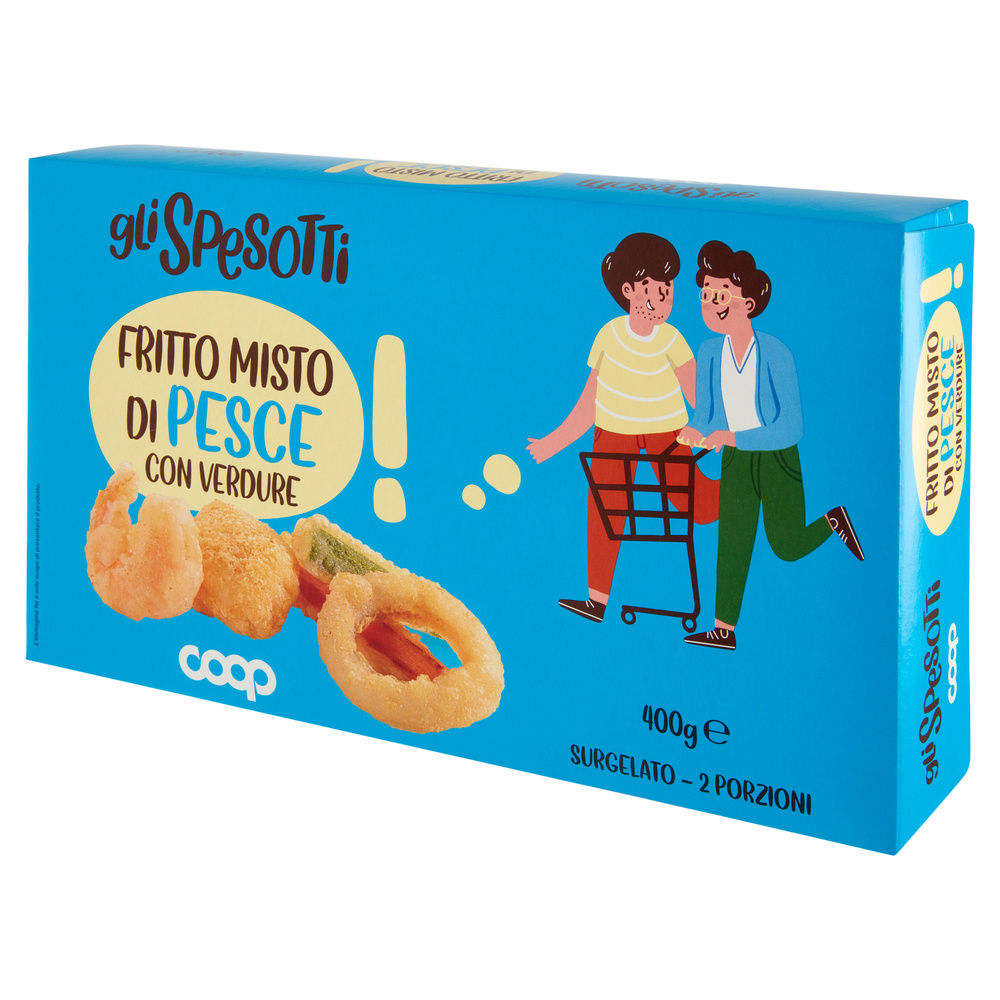 FRITTO MISTO DI PESCE E VERDURE GLI SPESOTTI COOP ASTUCCIO G 400 - 8