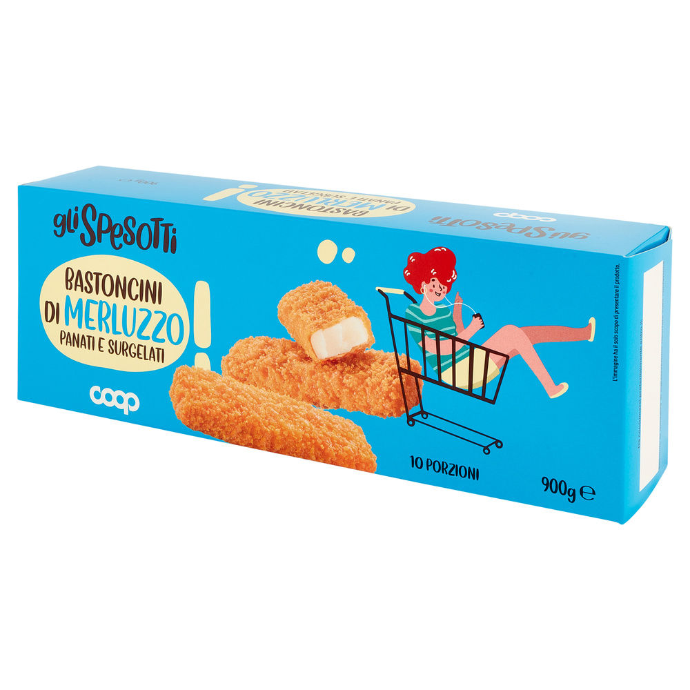 BASTONCINI DI MERLUZZO PANATI GLI SPESOTTI COOP ASTUCCIO PZ30X30G G 900 - 7
