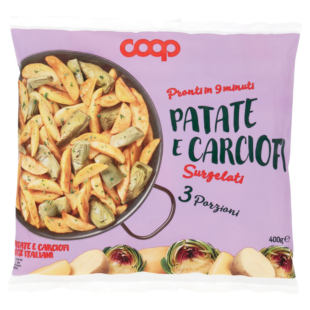 PATATE E CARCIOFI COOP SURG. G 400 - 0