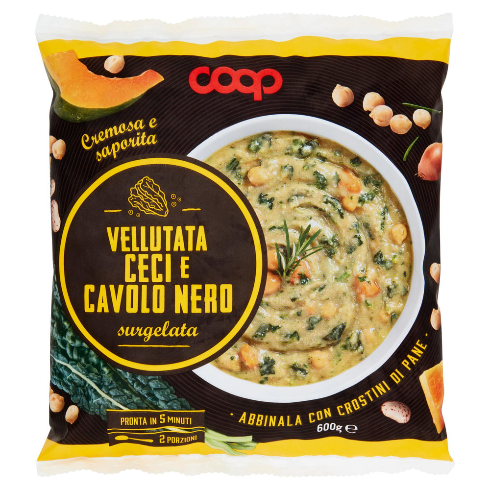 VELLUTATA CECI E CAVOLO NERO COOP SURG. G 600 - 0