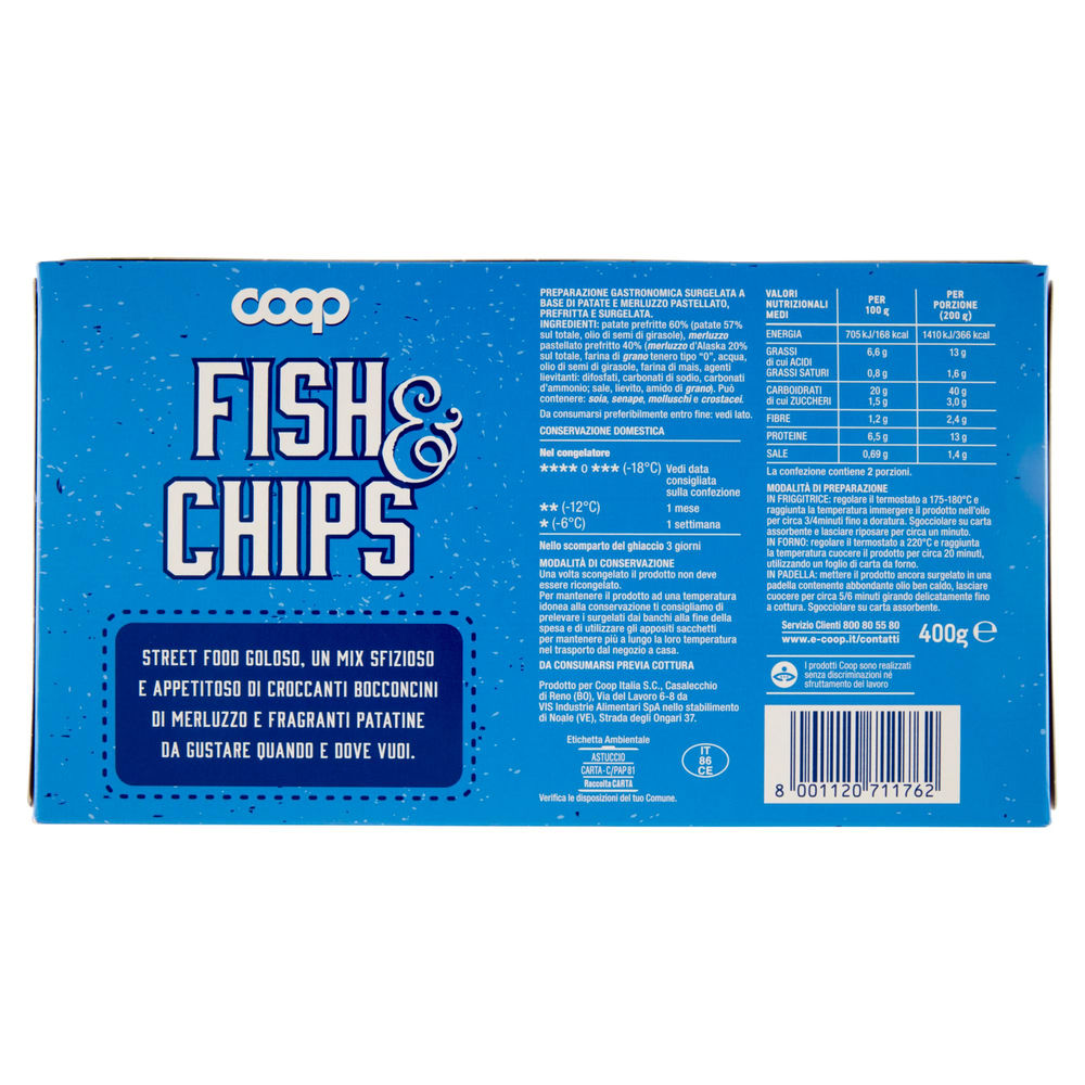 FISH AND CHIPS COOP SURG. G 400 - 1