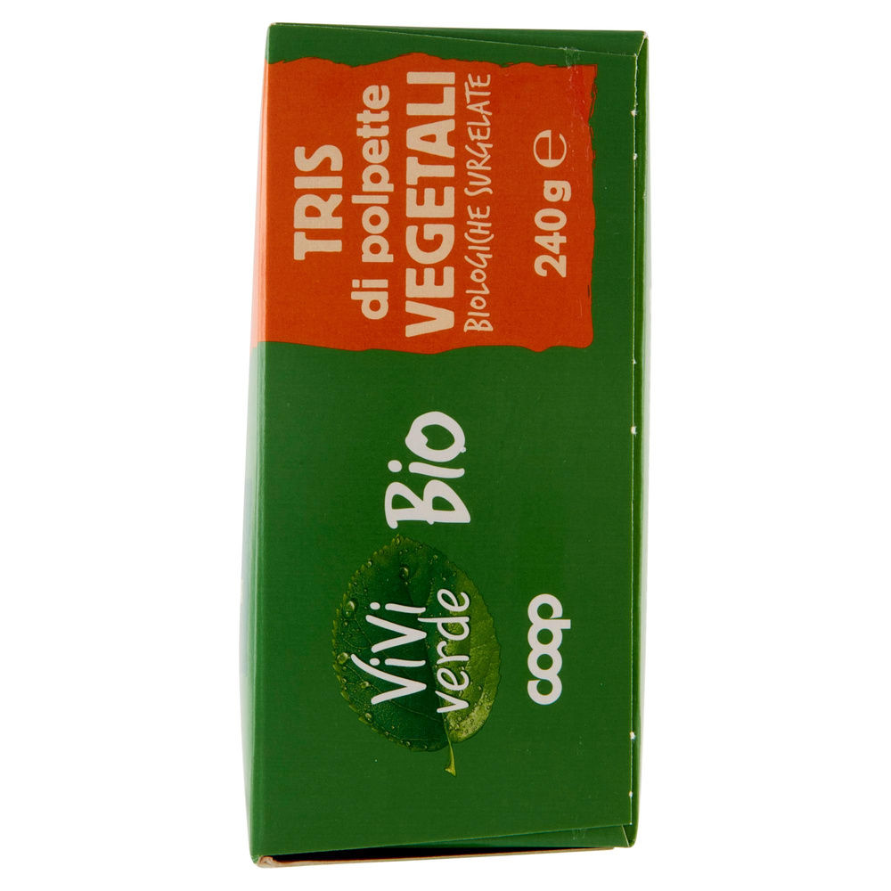 TRIS DI POLPETTINE VEGETALI BIO VIVIVERDE COOP ASTUCCIO G 240 - 6