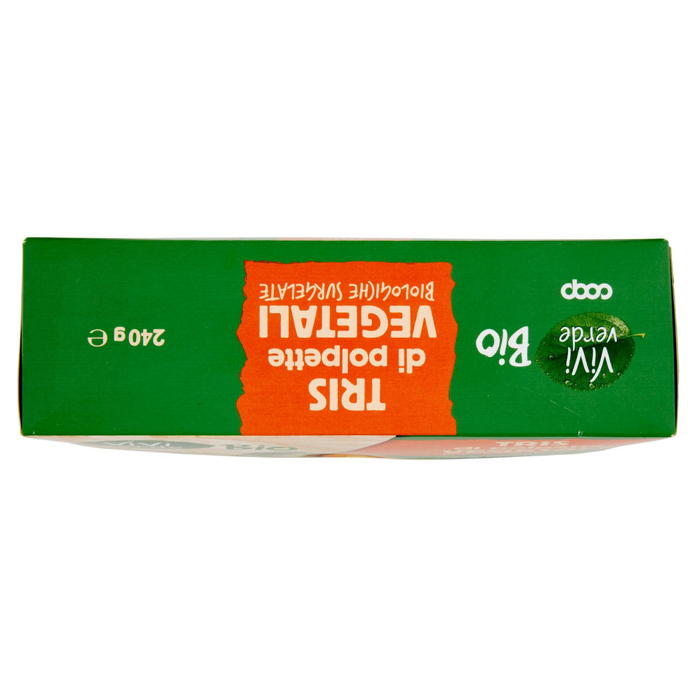TRIS DI POLPETTINE VEGETALI BIO VIVIVERDE COOP ASTUCCIO G 240 - 7