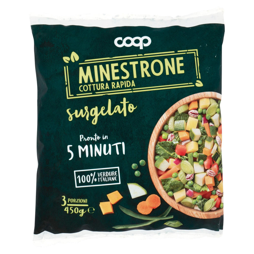 MINESTRONE COTTURA RAPIDA COOP BUSTA G 450 - 6