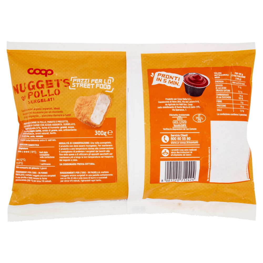 NUGGETS POLLO COOP SURG. G 300 - 1