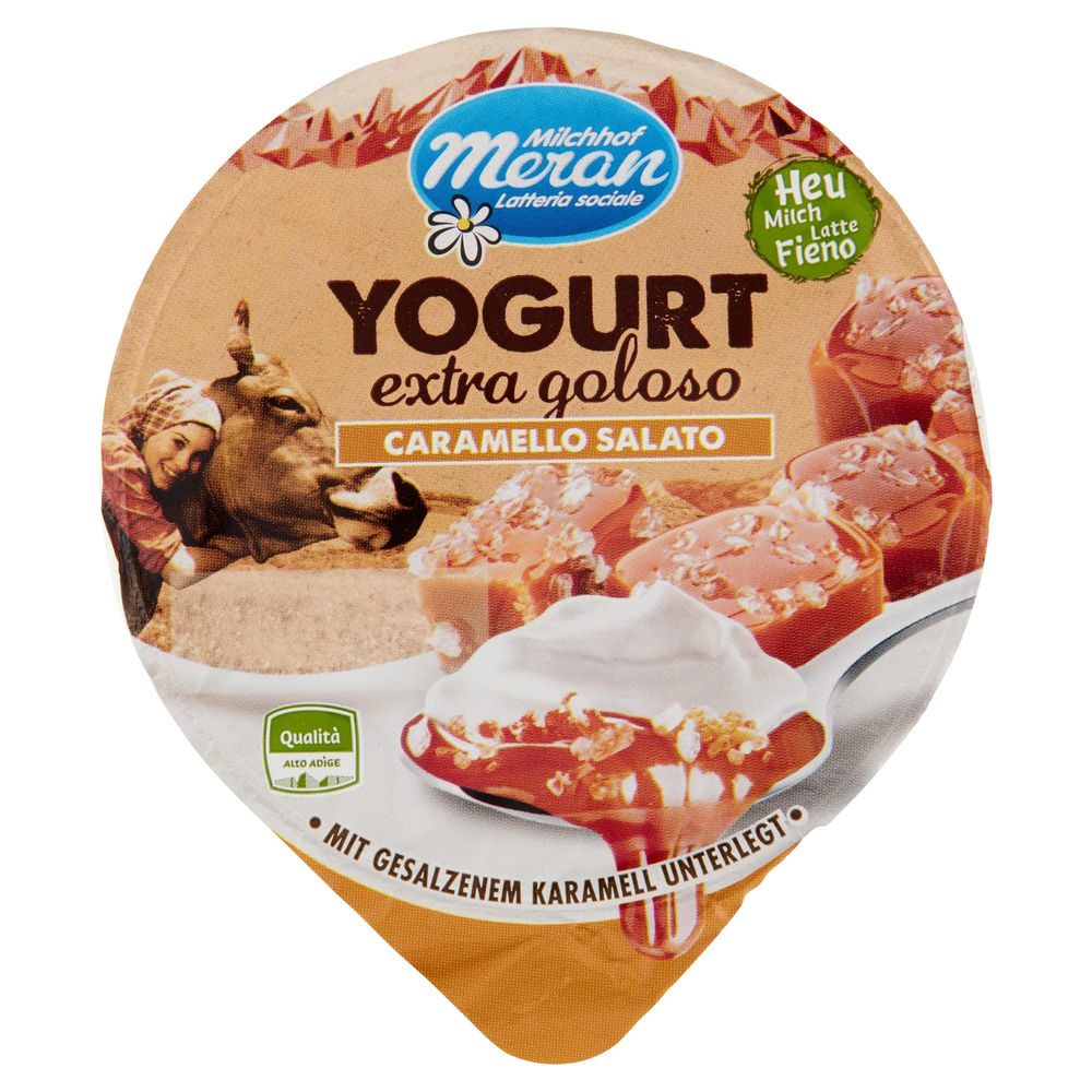 YOGURT MERANO LATTE FIENO DOPPIO STRATO CARAMELLO SALATO G 150 - 0