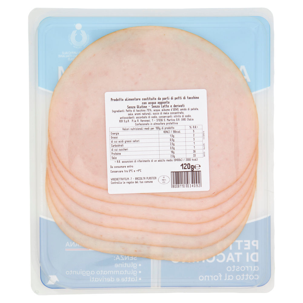 PETTO DI TACCHINO AL FORNO AEQUILBRIUM G 120 - 1