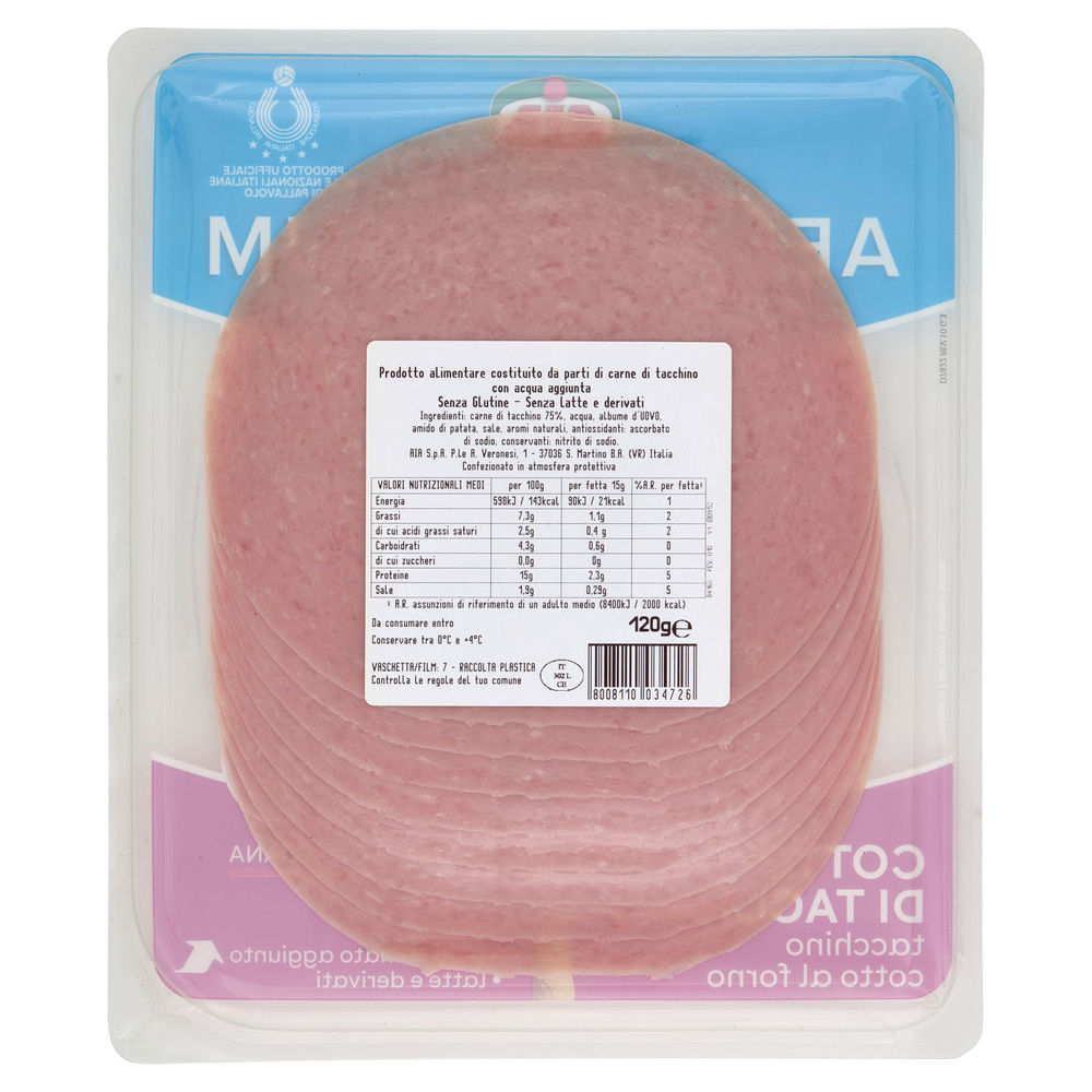 FIOR DI GUSTO TACCHINO COTTO AL FORNO AEQUILIBRIUM G 120 - 1