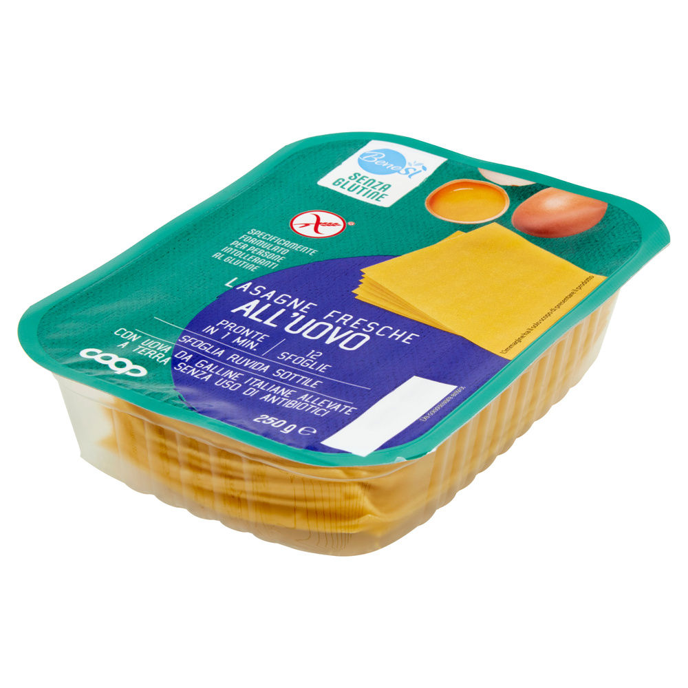 PASTA PER LASAGNE SENZA GLUTINE BENE SÌ COOP G 250 - 5